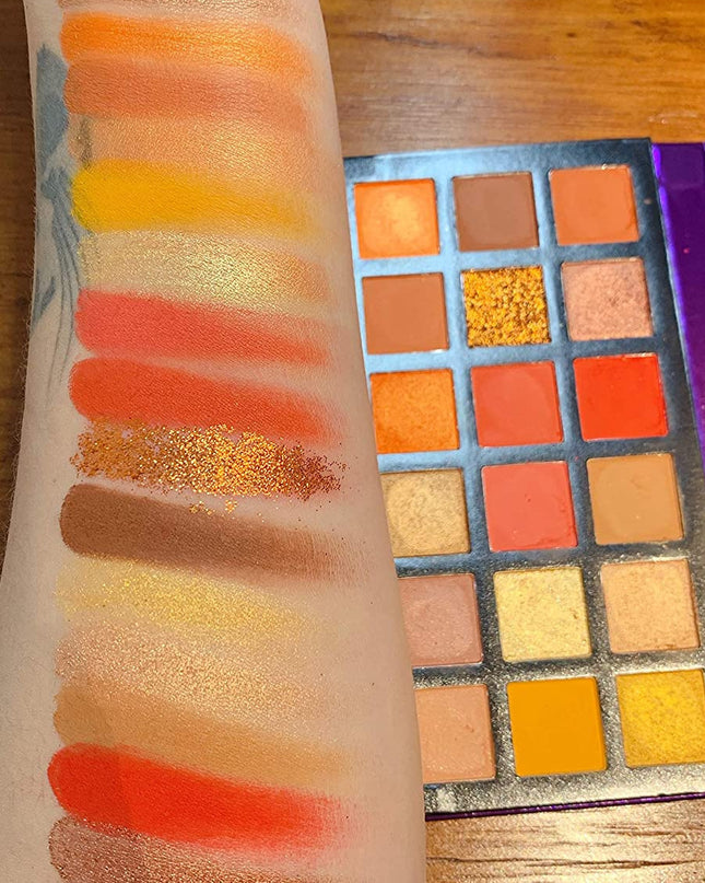 72 Color Eyeshadow Palette Color Board Shimmer Matte Nude Natural All In One, Carnival/Mardi Gras/Masquerade