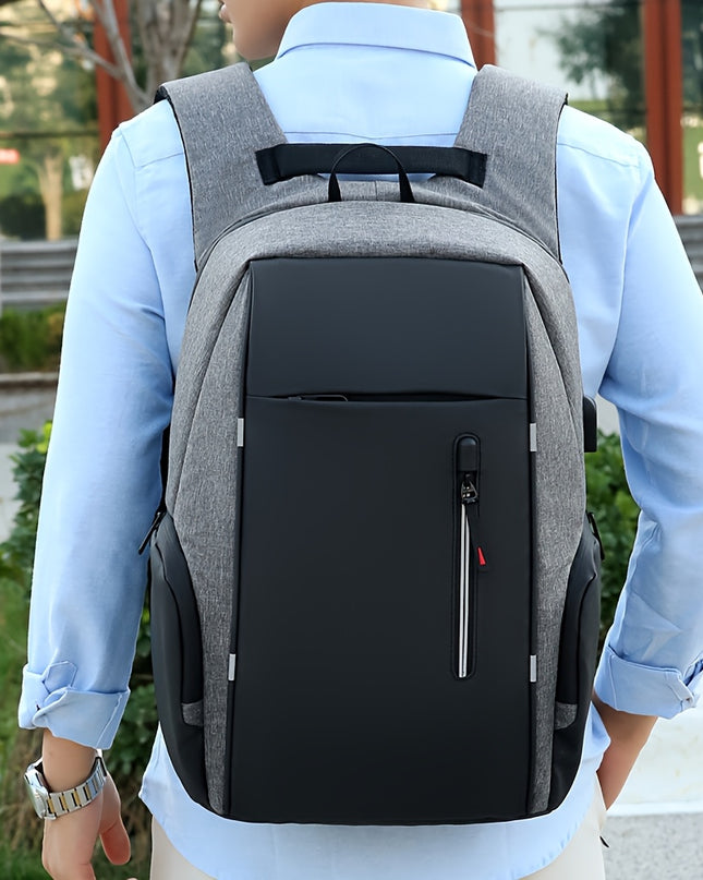 Men's Anti-theft Laptop Backpack, Travel Large Capacity Business Bag Shoulder Bag