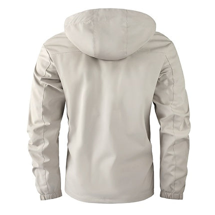 New Men's Fashion Casual Windbreaker Jacket, Spring Outdoor Thin Jacket