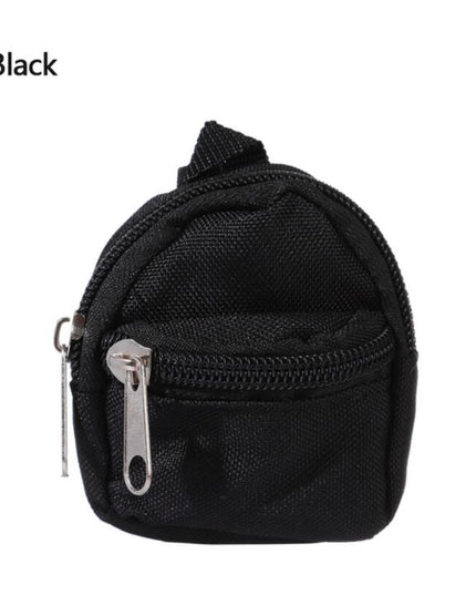 LABUBU Doll 30cm 1/6 BJD Doll Mini Bag Backpack, Mini Doll Bag Doll House Decoration, Toy Accessories for Gifts Halloween Christmas Gift