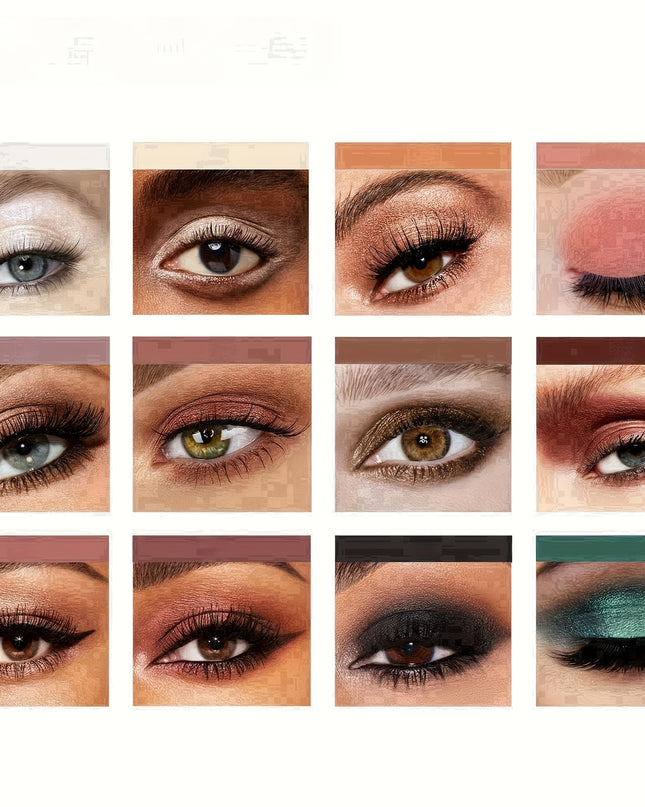 72 Color Eyeshadow Palette Color Board Shimmer Matte Nude Natural All In One, Carnival/Mardi Gras/Masquerade