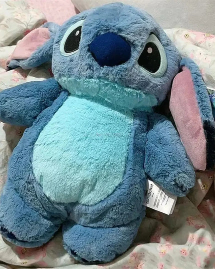 Anime Hobby Stitch Winter Extra Large Plush Hot Water Bottle Women's Home Water Filling Hand Warmer Gift for Girlfriend