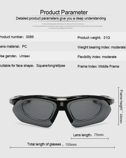 Cycling Sunglasses Sports Men Glasses Road Bicycle Glasses Mountain Bike Riding Protection Goggles Eyewear Women Sun Glasses