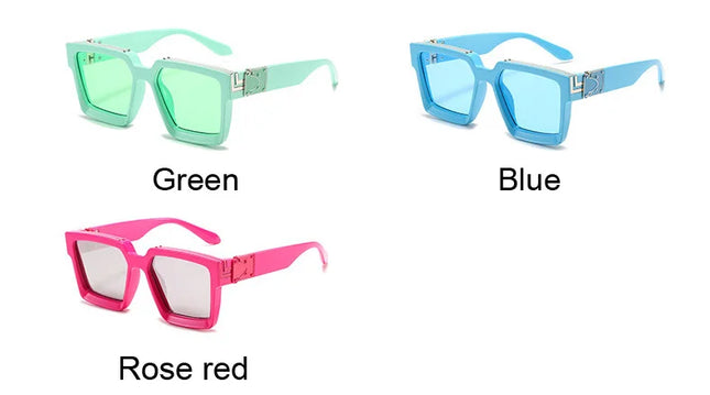 Classic Sunglasses Men Women Driving Square Frame Fishing Travel Sun Glasses Male Goggles Sports UV400 Eyewear
