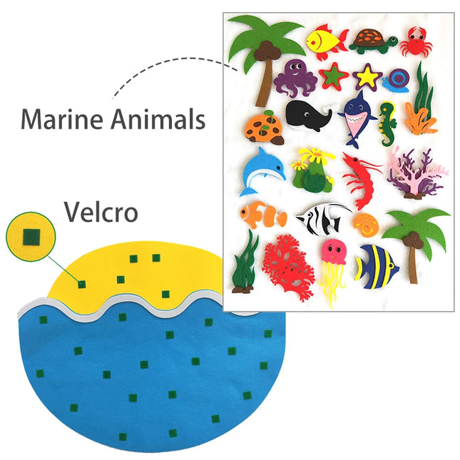Montessori Didactic Material DIY Math Toy Color Shape Puzzle Matching Game Children Early Educational Learning Toy Teaching Aids