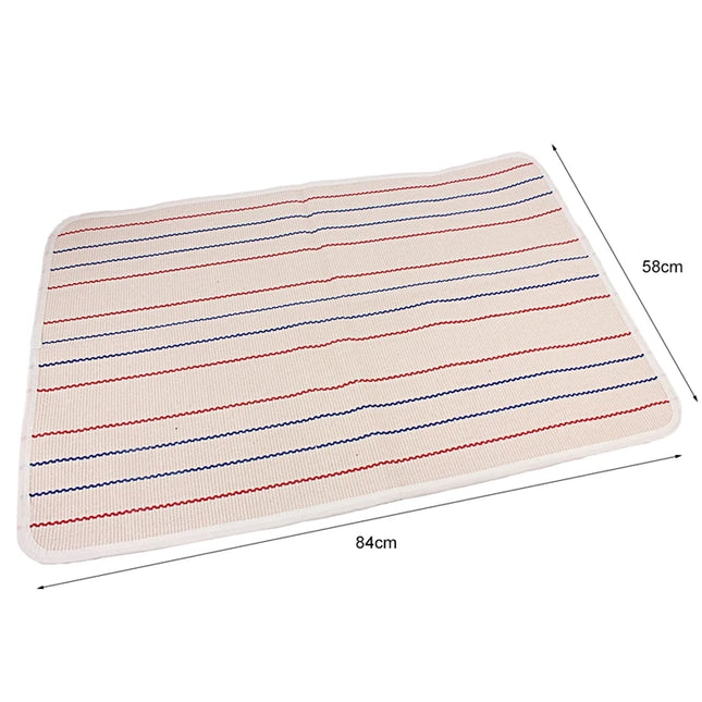 Montessori English Uppercase & Lowercase Letters Mat Cotton Blanket Mat for Movable Alphabets Montessori Language Learning Tool