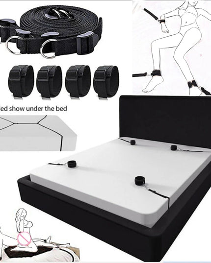 Sex Toys For Women Couples Under Bed BDSM Bondage Gear Restraint Slave System Fetish Adult Games Set Ankle Cuffs Sex Products