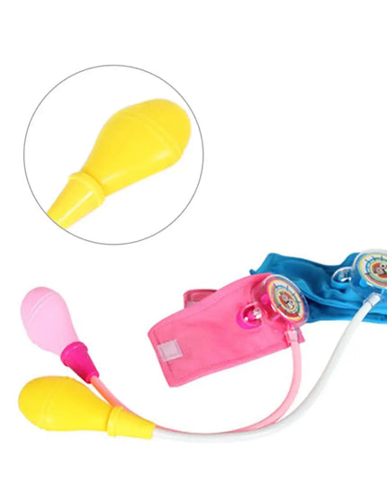 Kids Doctor Pretend Medical Toys Newborn Baby Nurse Doctor Role Play Montessori Blood Pressure Toys for Children Birthday Gifts