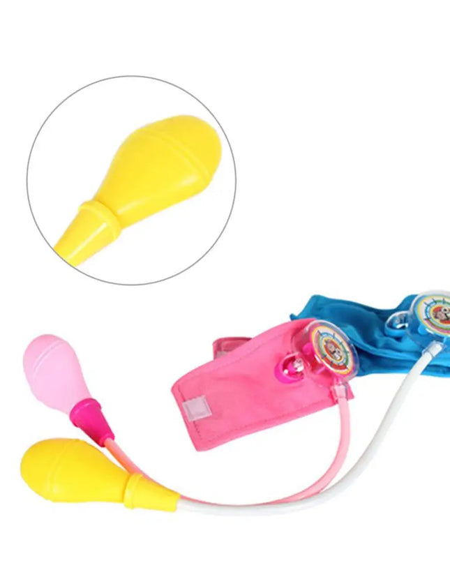 Kids Doctor Pretend Medical Toys Newborn Baby Nurse Doctor Role Play Montessori Blood Pressure Toys for Children Birthday Gifts