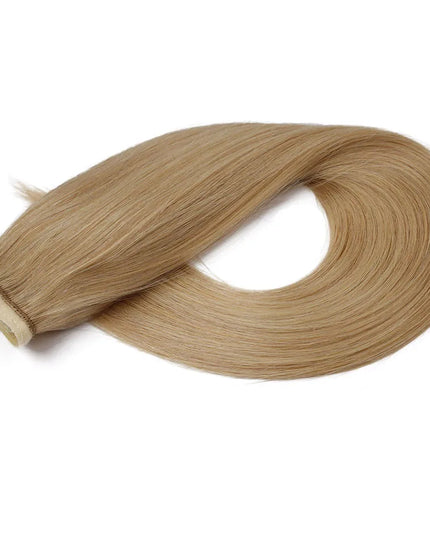 BHF Ponytail Human Hair Remy Straight European Ponytail Hairstyles 100g 100% Natural Hair Horse Tail Clip in Extensions