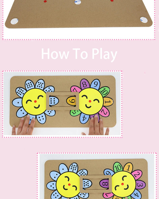 Montessori Didactic Material DIY Math Toy Color Shape Puzzle Matching Game Children Early Educational Learning Toy Teaching Aids