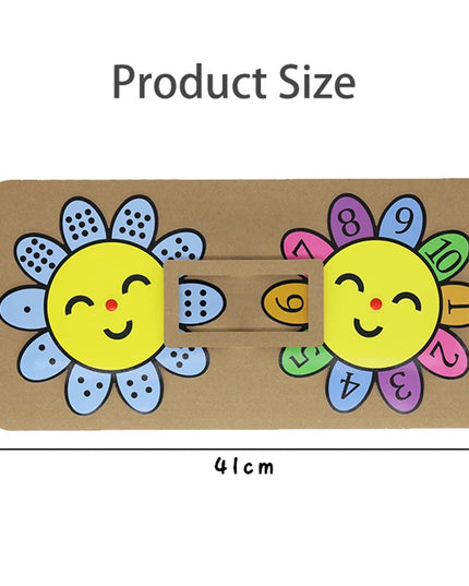 Montessori Didactic Material DIY Math Toy Color Shape Puzzle Matching Game Children Early Educational Learning Toy Teaching Aids