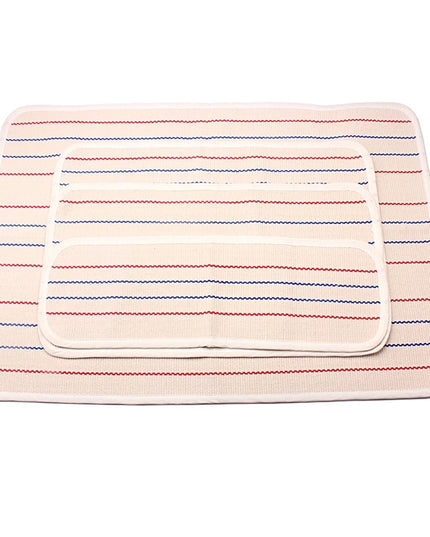 Montessori English Uppercase & Lowercase Letters Mat Cotton Blanket Mat for Movable Alphabets Montessori Language Learning Tool