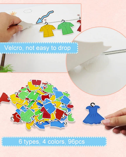 Montessori Didactic Material DIY Math Toy Color Shape Puzzle Matching Game Children Early Educational Learning Toy Teaching Aids
