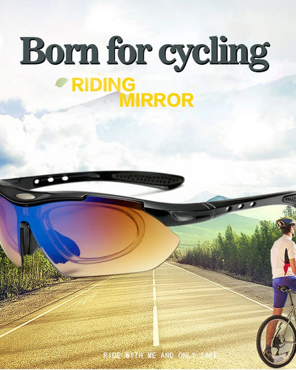 Cycling Sunglasses Sports Men Glasses Road Bicycle Glasses Mountain Bike Riding Protection Goggles Eyewear Women Sun Glasses