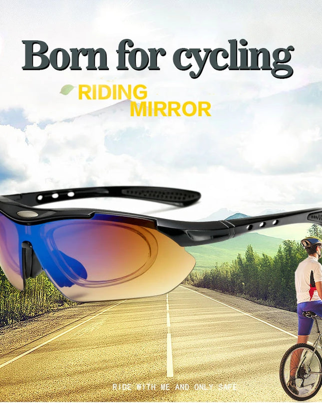 Cycling Sunglasses Sports Men Glasses Road Bicycle Glasses Mountain Bike Riding Protection Goggles Eyewear Women Sun Glasses