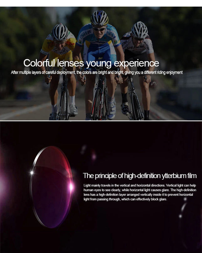 Cycling Sunglasses Sports Men Glasses Road Bicycle Glasses Mountain Bike Riding Protection Goggles Eyewear Women Sun Glasses