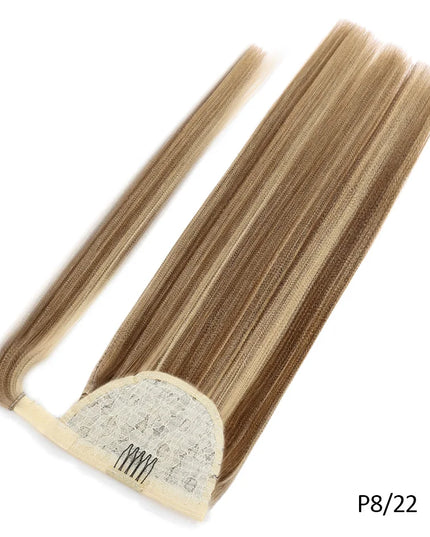 BHF Ponytail Human Hair Remy Straight European Ponytail Hairstyles 100g 100% Natural Hair Horse Tail Clip in Extensions