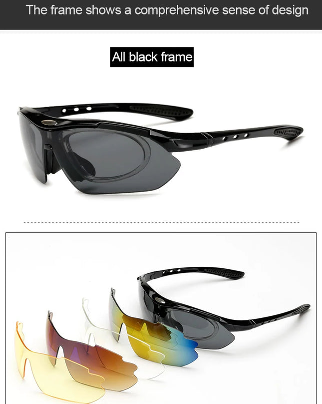 Cycling Sunglasses Sports Men Glasses Road Bicycle Glasses Mountain Bike Riding Protection Goggles Eyewear Women Sun Glasses