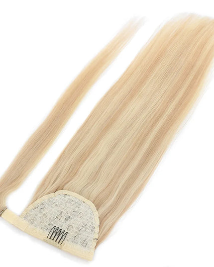 BHF Ponytail Human Hair Remy Straight European Ponytail Hairstyles 100g 100% Natural Hair Horse Tail Clip in Extensions