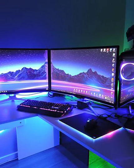 Tape Bluetooth USB LED Strip Light 5050 SMD 5V USB RGB Lights Flexible LED Lamp Tape Ribbon RGB Self-adhesive TV Desktop Diode