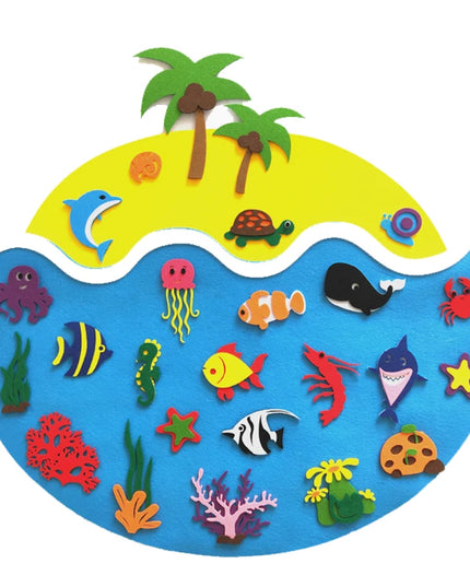 Montessori Didactic Material DIY Math Toy Color Shape Puzzle Matching Game Children Early Educational Learning Toy Teaching Aids