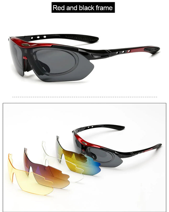 Cycling Sunglasses Sports Men Glasses Road Bicycle Glasses Mountain Bike Riding Protection Goggles Eyewear Women Sun Glasses