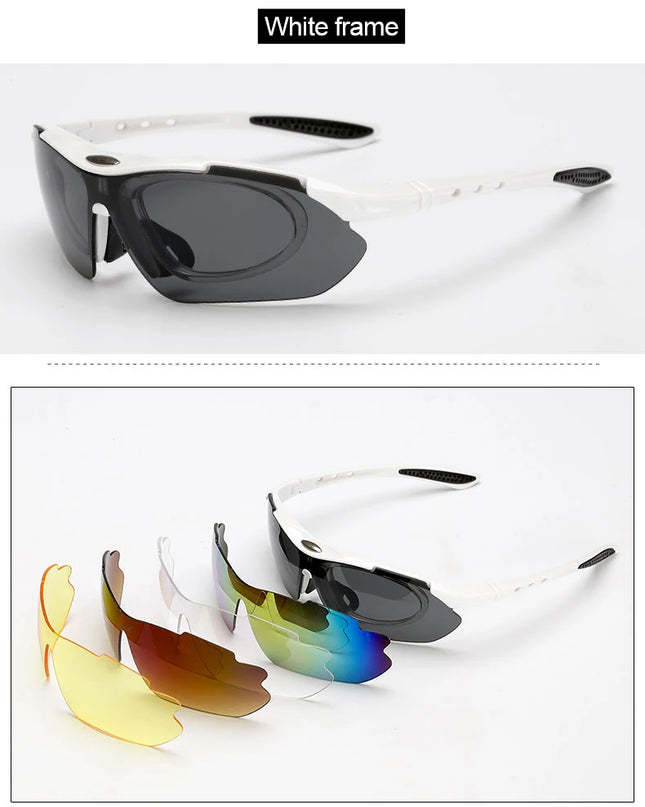 Cycling Sunglasses Sports Men Glasses Road Bicycle Glasses Mountain Bike Riding Protection Goggles Eyewear Women Sun Glasses