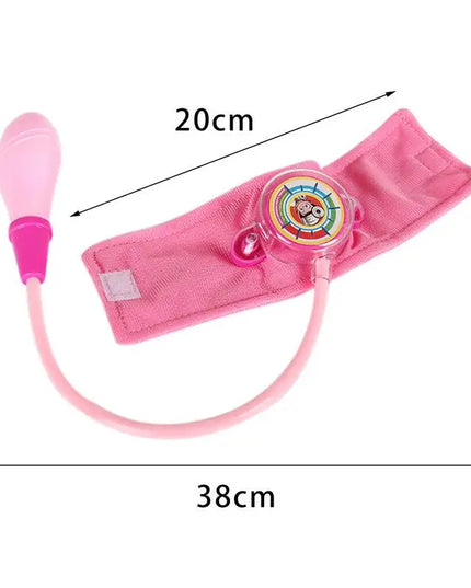Kids Doctor Pretend Medical Toys Newborn Baby Nurse Doctor Role Play Montessori Blood Pressure Toys for Children Birthday Gifts