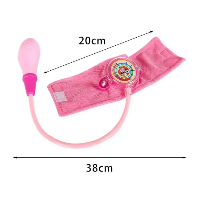 Kids Doctor Pretend Medical Toys Newborn Baby Nurse Doctor Role Play Montessori Blood Pressure Toys for Children Birthday Gifts