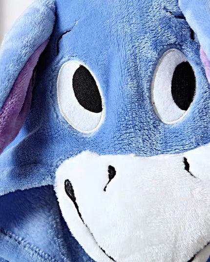 Unisex Children Clothing Donkey Animal Pajamas Cosplay Costumes kids clothes Boys Girls robe Flannel sleepwear Onesies Pyjama