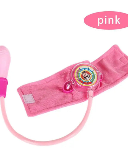 Kids Doctor Pretend Medical Toys Newborn Baby Nurse Doctor Role Play Montessori Blood Pressure Toys for Children Birthday Gifts