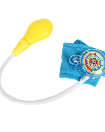 Kids Doctor Pretend Medical Toys Newborn Baby Nurse Doctor Role Play Montessori Blood Pressure Toys for Children Birthday Gifts