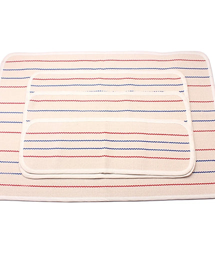 Montessori English Uppercase & Lowercase Letters Mat Cotton Blanket Mat for Movable Alphabets Montessori Language Learning Tool
