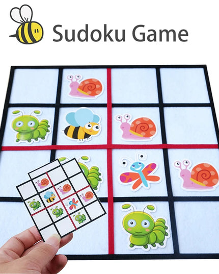 Montessori Didactic Material DIY Math Toy Color Shape Puzzle Matching Game Children Early Educational Learning Toy Teaching Aids