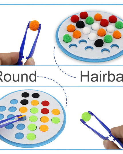 Montessori Didactic Material DIY Math Toy Color Shape Puzzle Matching Game Children Early Educational Learning Toy Teaching Aids