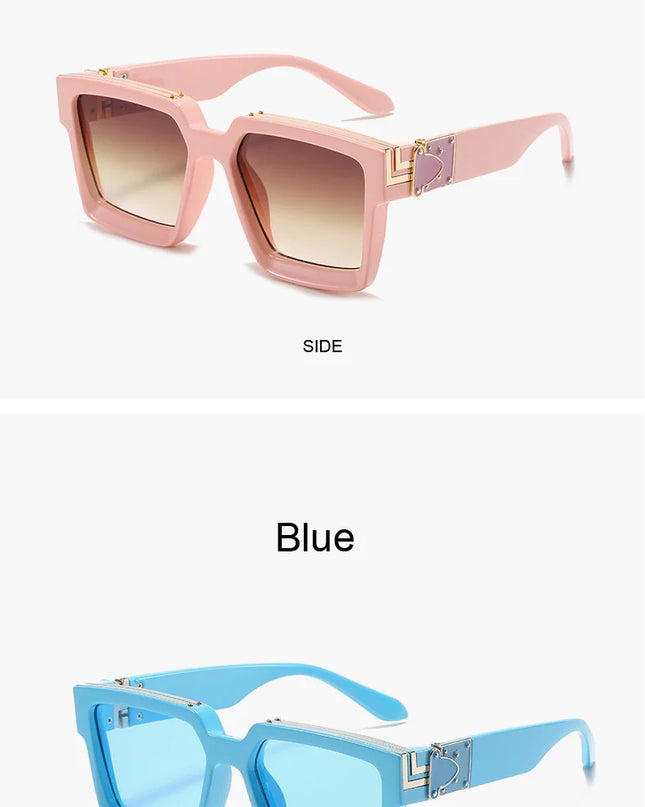 Classic Sunglasses Men Women Driving Square Frame Fishing Travel Sun Glasses Male Goggles Sports UV400 Eyewear