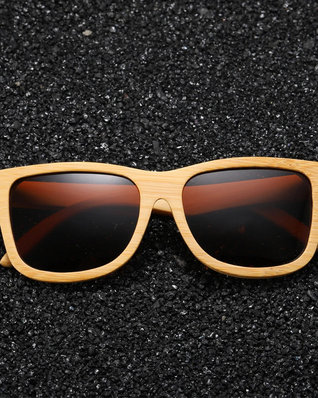 GM Real Wood Sunglasses Polarized Wooden Sunglasses UV400 Sunglasses Bamboo Wooden Sunglasses Brand With DropShipping