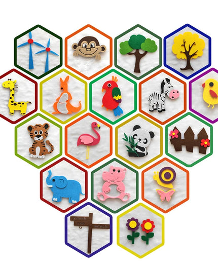Montessori Didactic Material DIY Math Toy Color Shape Puzzle Matching Game Children Early Educational Learning Toy Teaching Aids