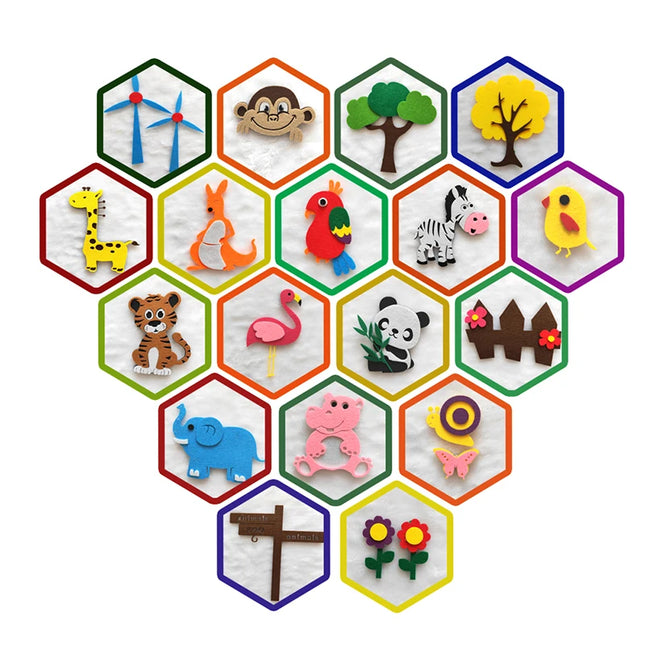 Montessori Didactic Material DIY Math Toy Color Shape Puzzle Matching Game Children Early Educational Learning Toy Teaching Aids