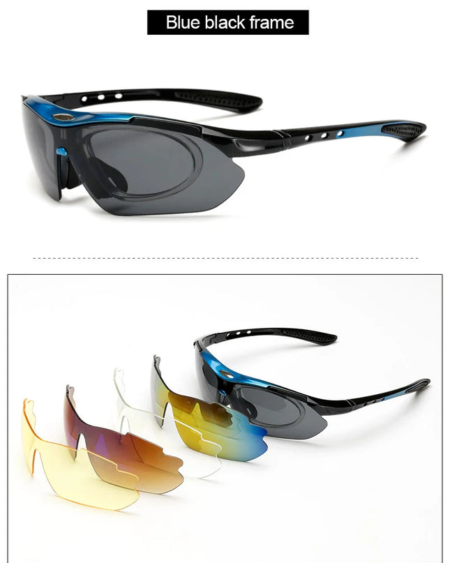 Cycling Sunglasses Sports Men Glasses Road Bicycle Glasses Mountain Bike Riding Protection Goggles Eyewear Women Sun Glasses