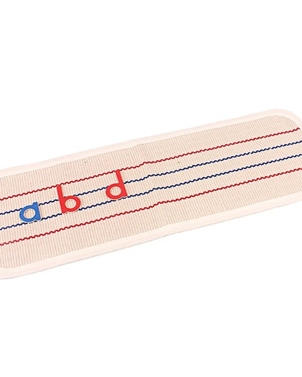 Montessori English Uppercase & Lowercase Letters Mat Cotton Blanket Mat for Movable Alphabets Montessori Language Learning Tool
