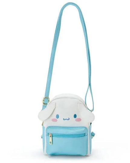Sanrio Kawaii Hello Kitty Cinnamoroll My Melody Kuromi Pom Pom Purin Backpack Crossbody Messenger Bag Small Schoolbag Y2k Bag