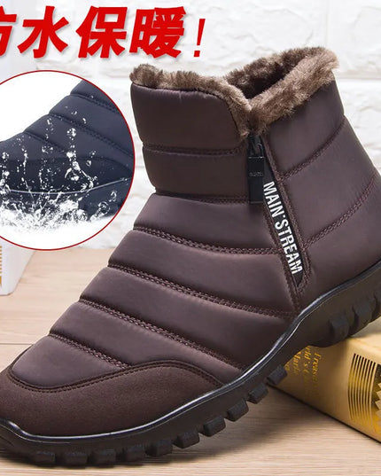 Men'S Winter Sports Shoes Soft Bottom Anti Slip Casual Sneakers Cold Proof And Warm Keeping Men'S Sneakers   Free Shipping Shoes