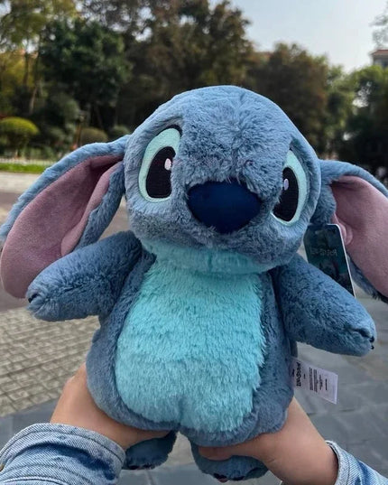 Stitch Angel Lotso peluche a mano bottiglia calda bottiglie di acqua calda inverno portatile borsa a mano calda
