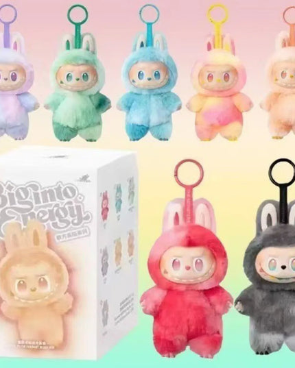 POP MART Cute Decoration The Monsters Plush Doll  Blind mystery Box Big into Energy Series V3.0 Toy For Collection Home Labubu
