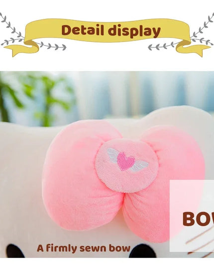 Hello Kitty Plush Stuffed Toys 25-55cm Cute Anime Cartoon Soft Pillow Doll For Children Birthday Xmas Gifts