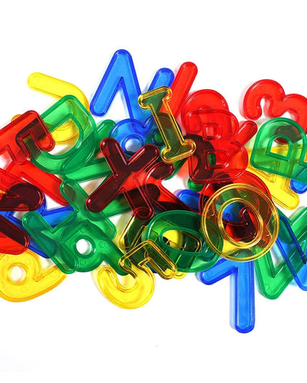 Montessori Transparent Letters And Numbers Toddler Learning Resources Educational Toys Counting And Spelling For Kids