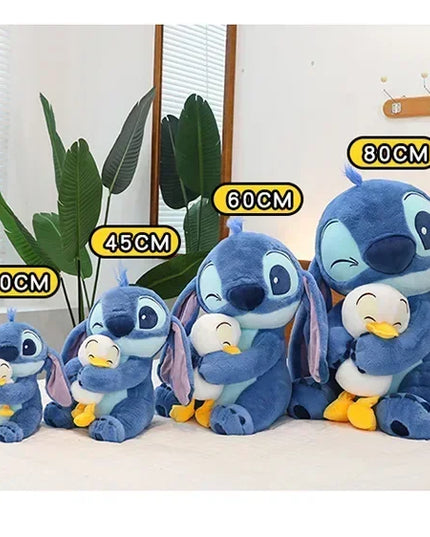 30/45cm  Stitch Plush Toy - Cute Lilo & Stitch Doll,Kawaii Donald Duck Stuffed Animal,Soft Birthday Gift for Kids Children