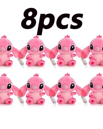 12cm 20cm 25cm Stitch Stuffed Plush Models Cartoon Stuffed Plush Dolls Anime Plush Baby Toys Kawaii Kids Birthday Gift